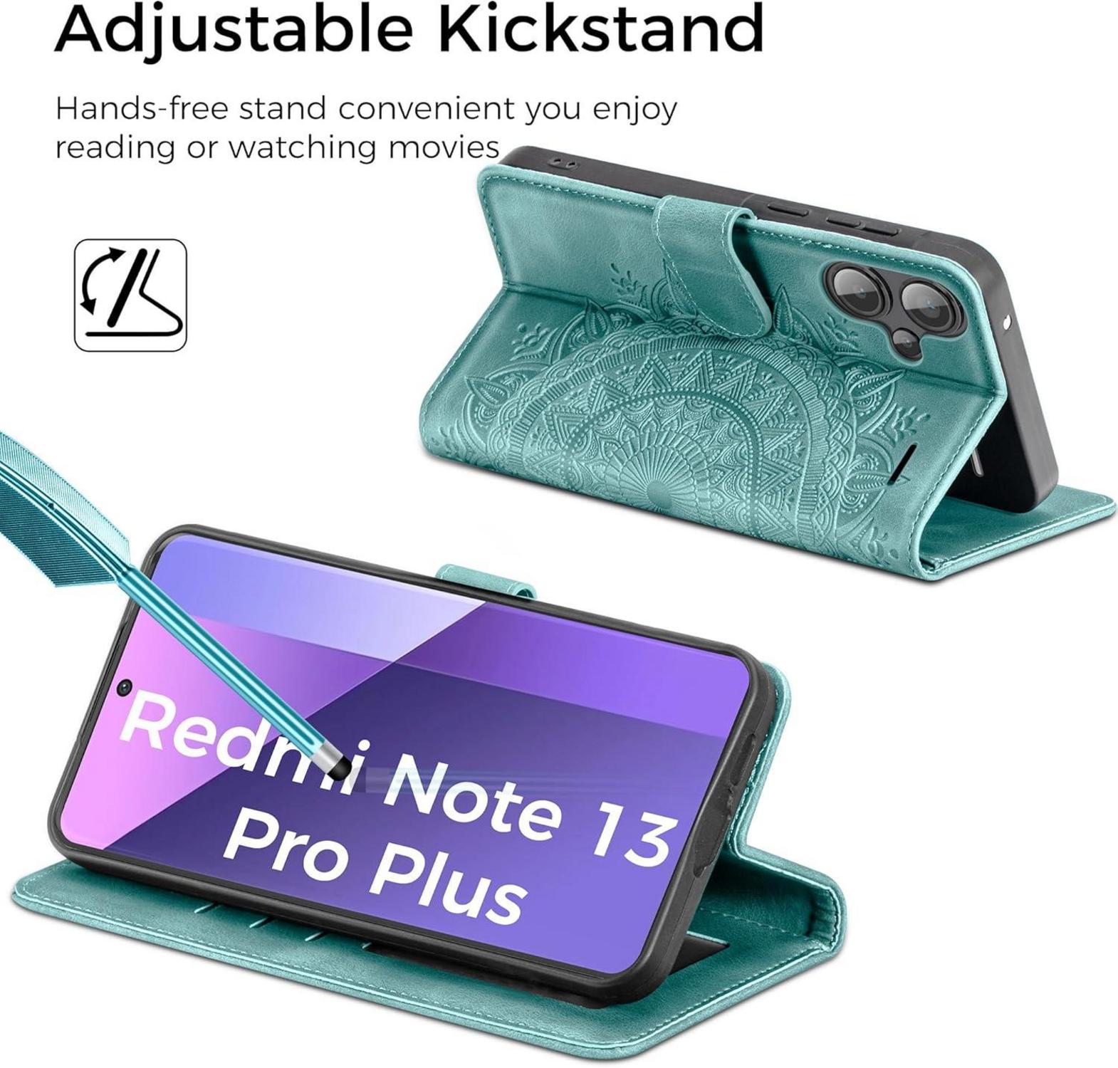 Handyhülle für Xiaomi Redmi Note 13 Pro Plus 5G Flip Wallet