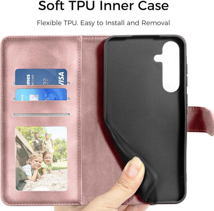 Samsung Galaxy A54 5G Lederhülle Wallet Case mit
