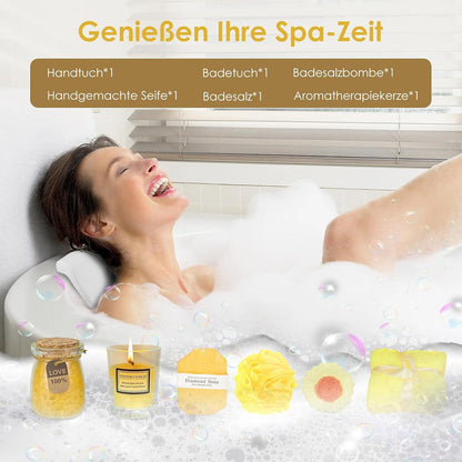 Geschenkbox für Frauen mit Sonnenblume 20oz Becher Gelb