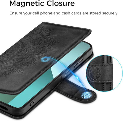 Flip Wallet Handyhülle Xiaomi Redmi Note 13 Pro 5G Schwarz
