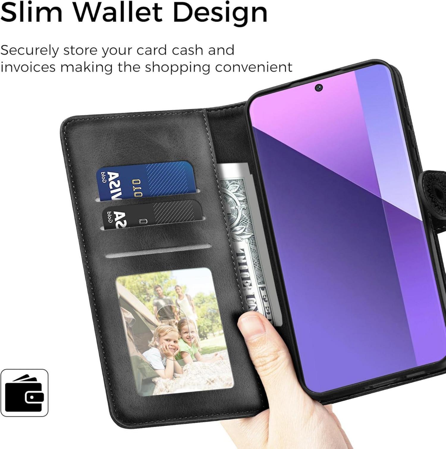 Xiaomi Redmi Note 13 Pro Plus 5G Handyhülle Flip Wallet