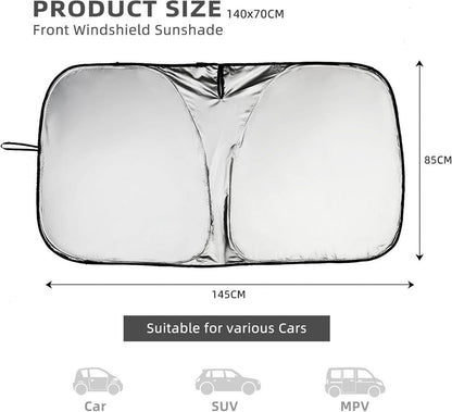 Sonnenschutz Auto Frontscheibe Windschutzscheibe UV Blocker