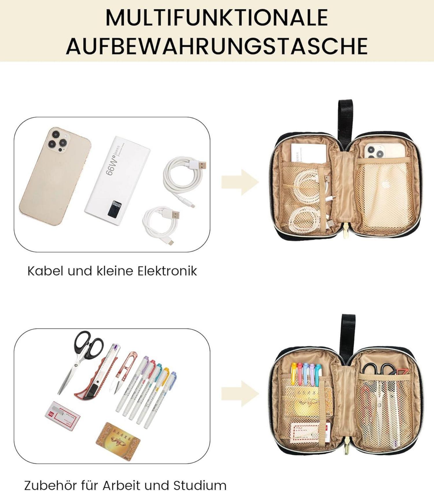 Laptoptasche Damen 17 Zoll Wasserdicht Schwarzes PU Leder