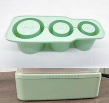 Eiswürfelform Silikon 3-Fach Lebensmittelqualität Box
