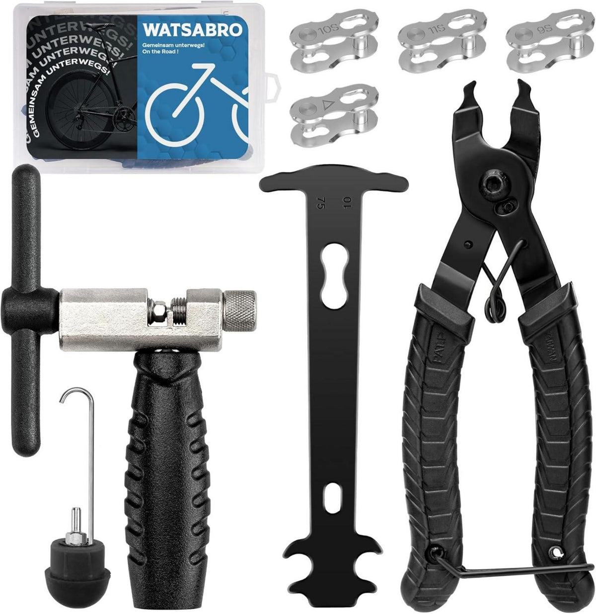 Fahrrad Kettennieter Set Reparatur Werkzeug für Fahrradkette Nieten