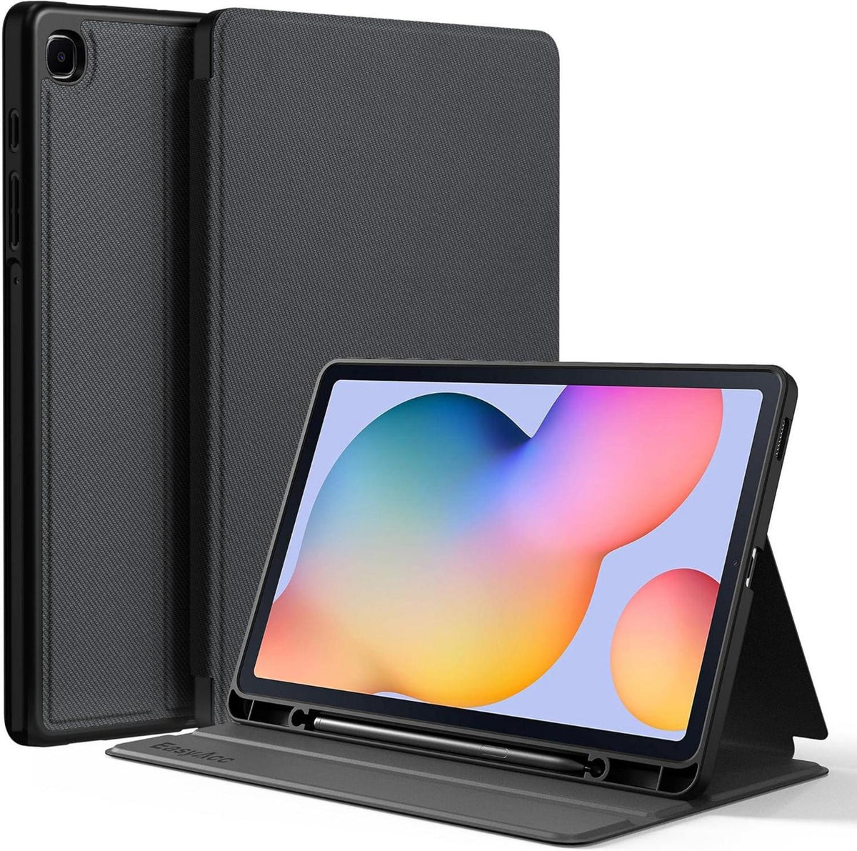 Schwarze Schutzhülle für Samsung Galaxy Tab S6 Lite 10,4 Zoll mit S