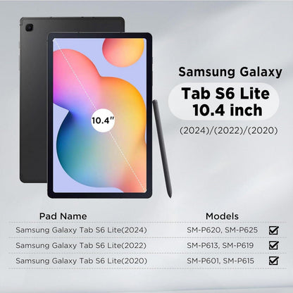EasyAcc Samsung Galaxy Tab S6 Lite 10,4 Zoll Hülle - Dünn