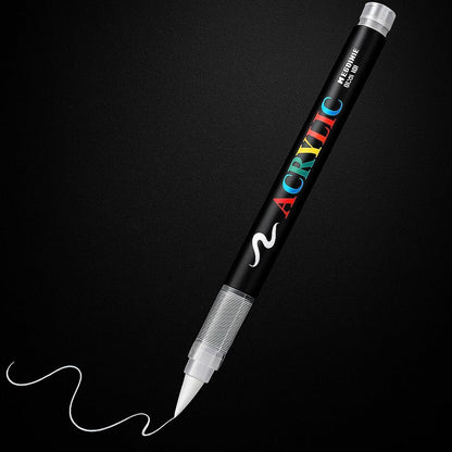 Weißer Textilmarker 1.0-6.0mm – Zum Bemalen von Stoff