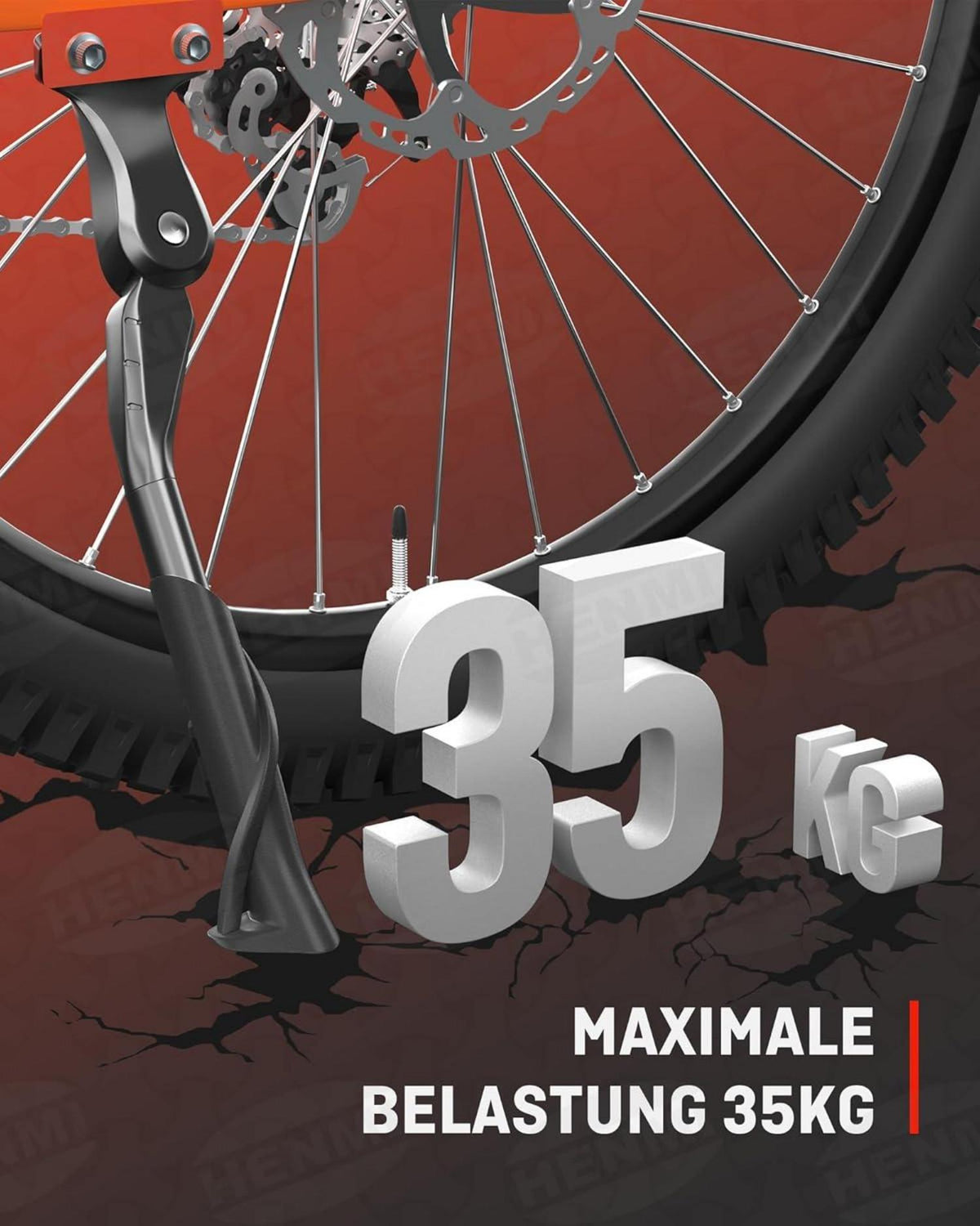 Fahrradständer Kinder 18-24 Zoll Stabil Aluminium 40mm Lochabstand