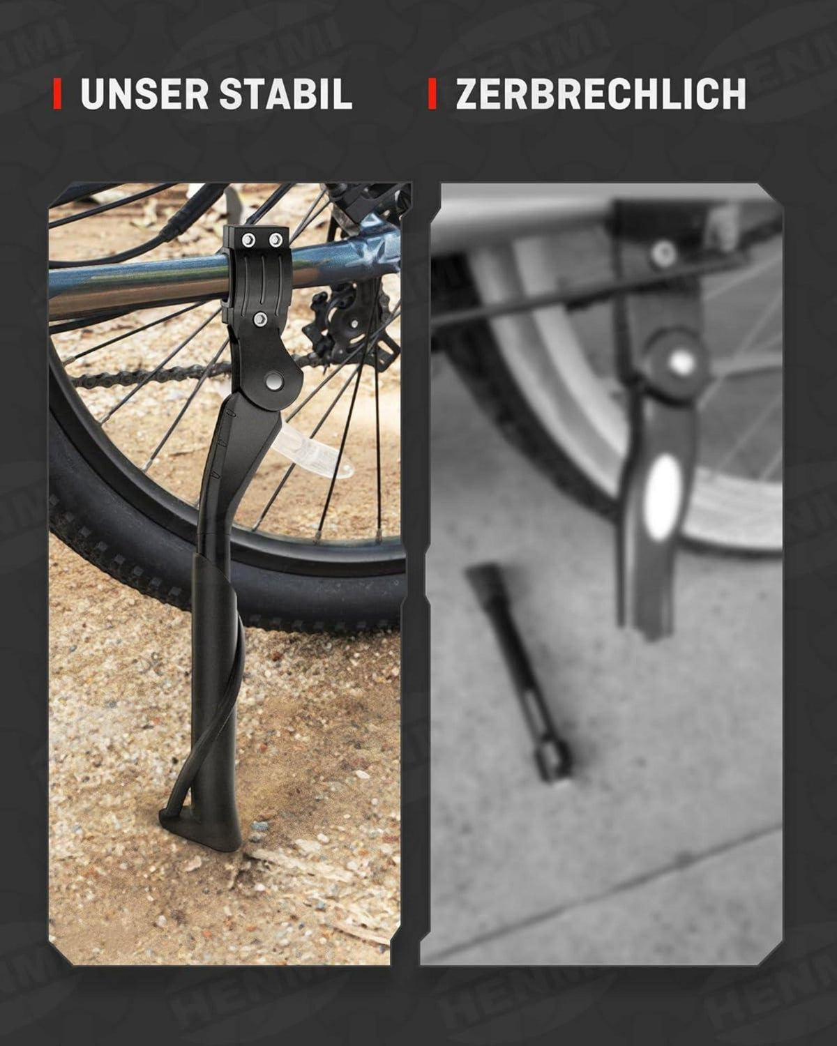 Kinderfahrradständer Höhenverstellbar 18-24 Zoll rutschfest Stabil