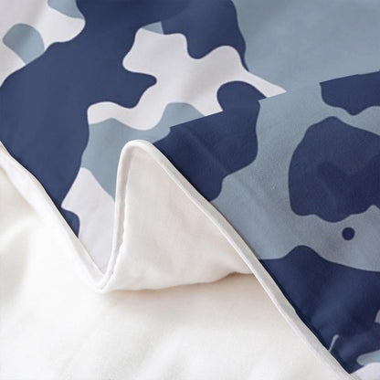 Camouflage Bettwäsche Set 135x200cm – 100% Baumwolle, Military Style