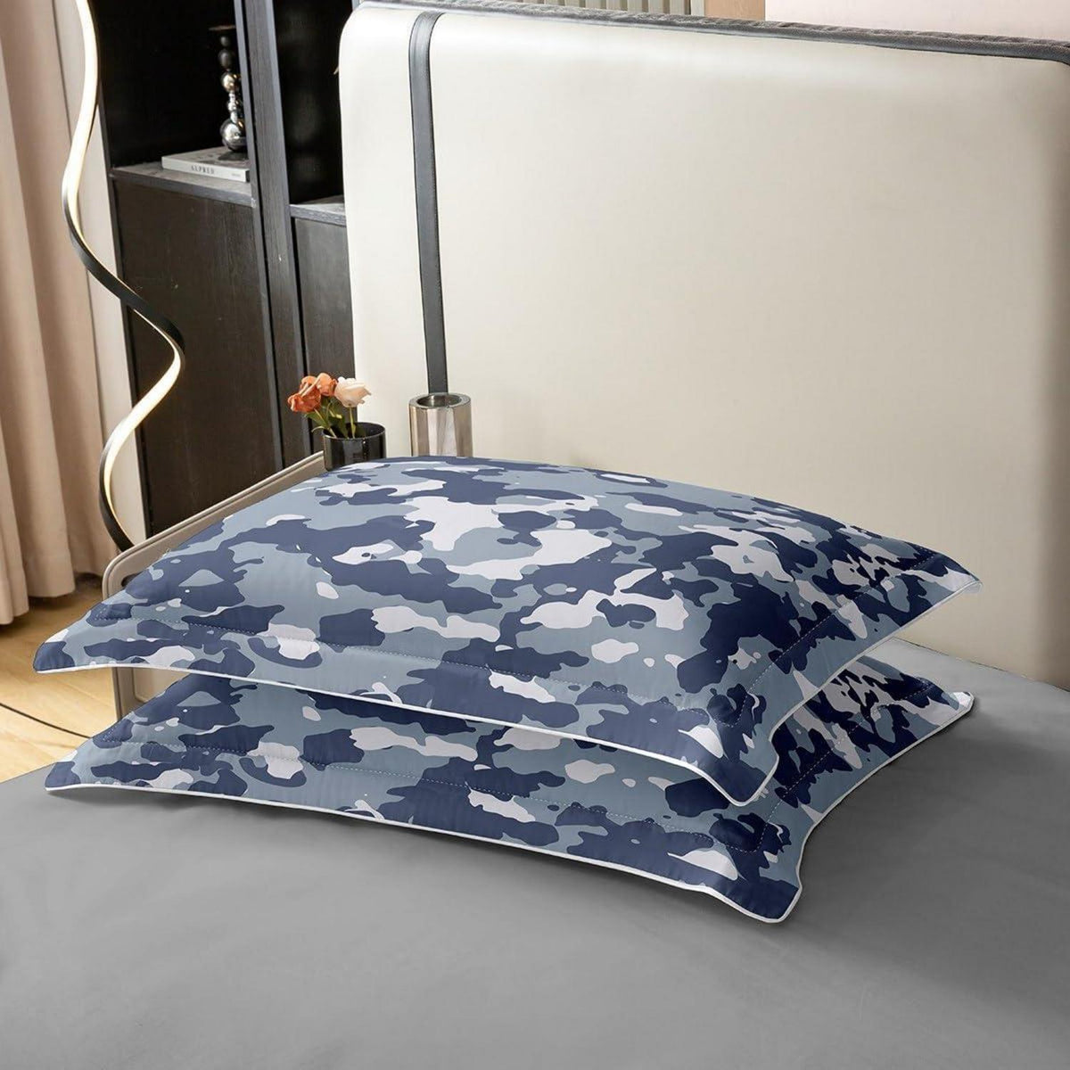 Camouflage Bettwäsche Set 135x200cm – 100% Baumwolle, Military Style