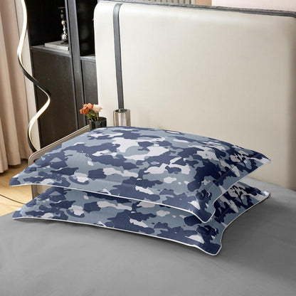 Camouflage Bettwäsche Set 220x240cm – 100% Baumwolle, Military Style