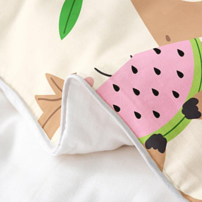 Kawaii Faultier Bettwäsche Set 220x240cm Baumwolle