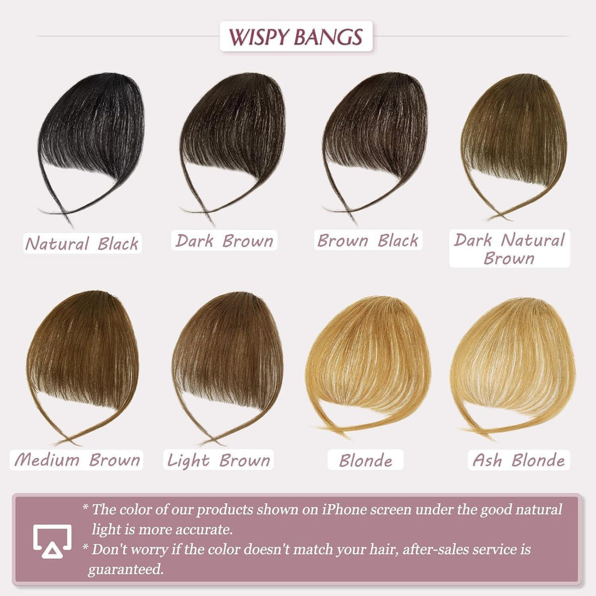 Clip-in Pony aus Echthaar – Dunkel Naturbraun
