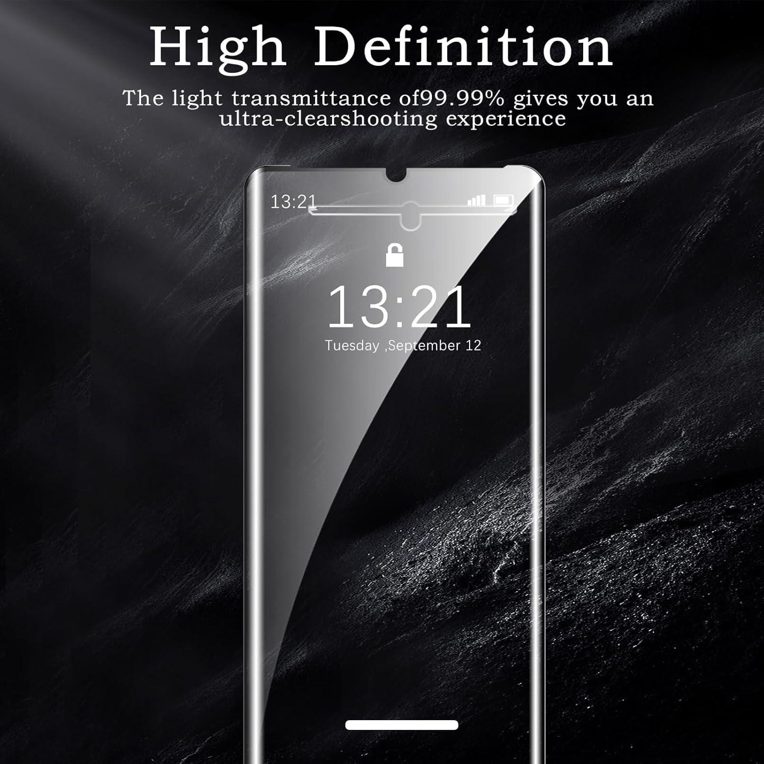 Schutzfolie Huawei P30 Pro 3D Displayschutz 9H Panzer Glas 2 St Kameraschutz