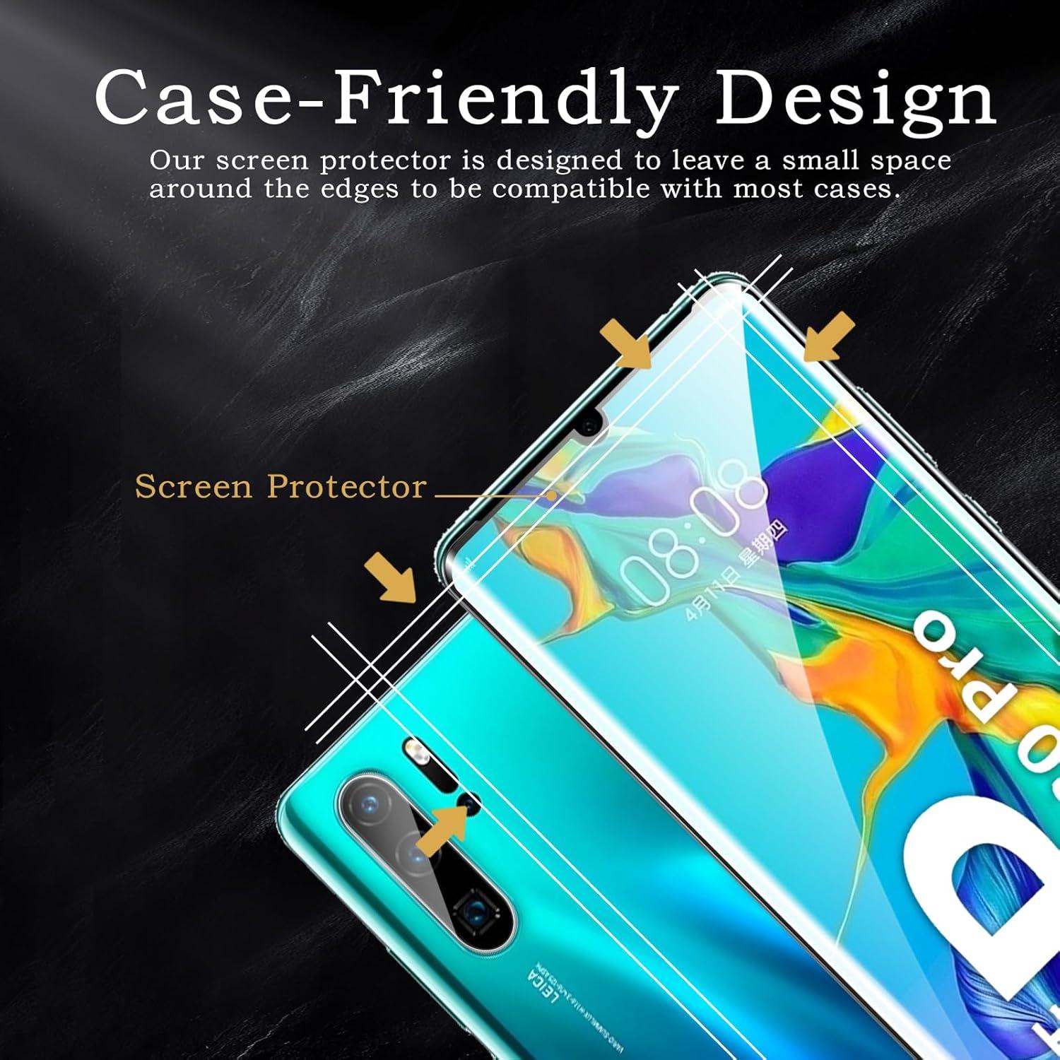Schutzfolie Huawei P30 Pro 3D Vollständige Displayschutz Anti-Kratzer