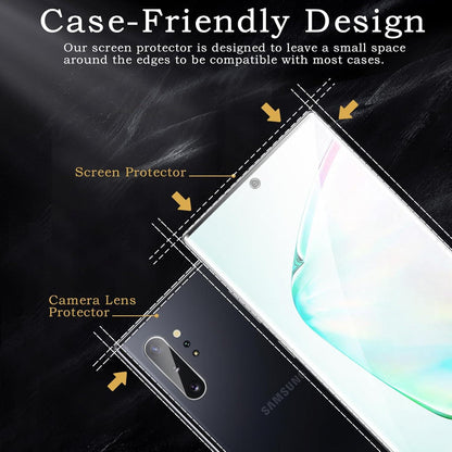 Schutzfolie Samsung Galaxy note 10 Plus 3D Vollständige Displayschutz
