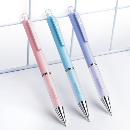 6PCS 0.7mm Druckbleistift Set mit Pastell Radiergummis & HB&2B Minen