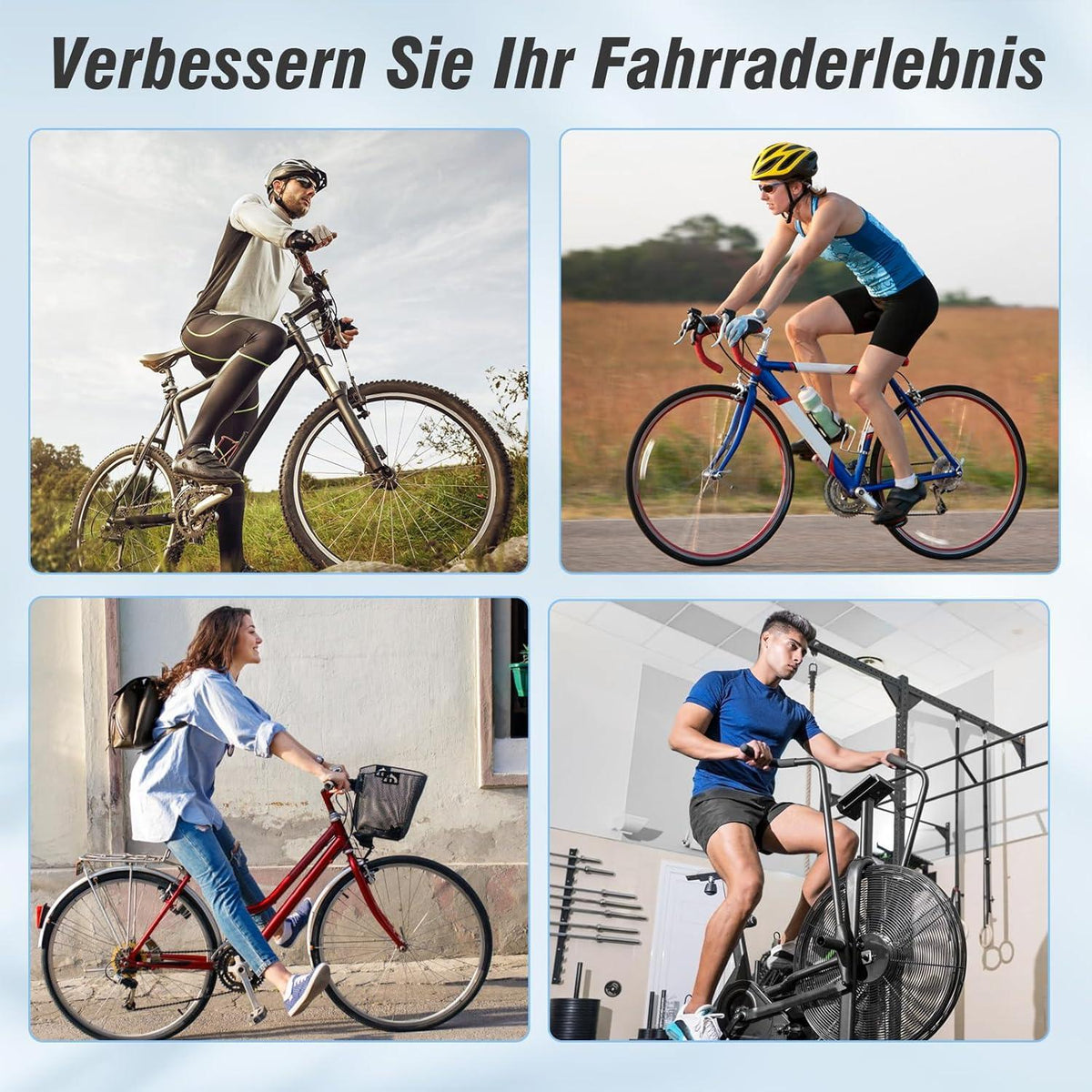 Zacro Sattelbezug Gel Fahrrad Überzug 28x18cm Schwarz