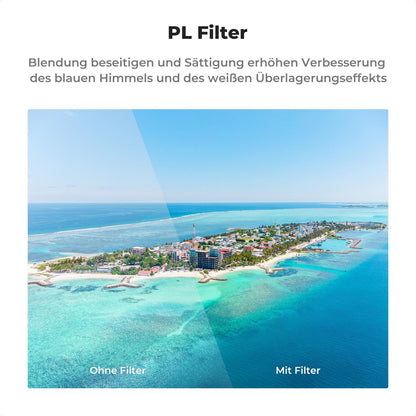 K&F Concept Avata 2 ND Filter Set 6 Stück kompatibel mit DJI Avata 2 UV PL ND8