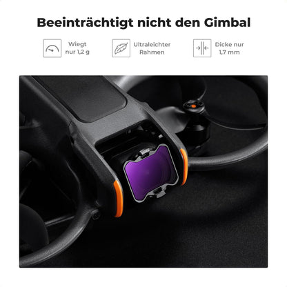 Avata 2 ND Filter Set PL ND8 ND16 DJI Avata 2 kompatibel 3 Stück