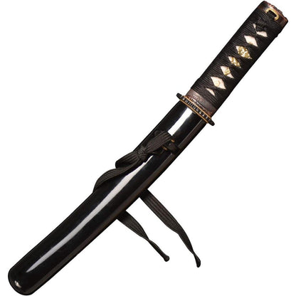 Handgeschmiedetes Mini Samurai Katana Tanto 42 cm Voll Tang