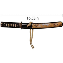 Mini Samurai Katana Tanto Schwert 42cm Handgeschmiedet Full