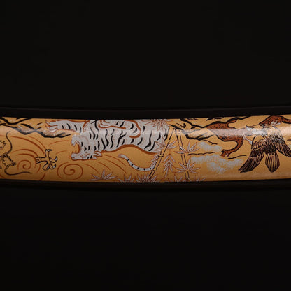 Mini Samurai Katana Tanto Schwert 42cm Handgeschmiedet Full