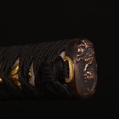 Mini Samurai Katana Tanto Schwert 42cm Handgeschmiedet Full