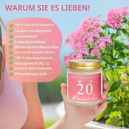 Geschenkset 20. Geburtstag Frau | Überraschungsgeschenk für Sie