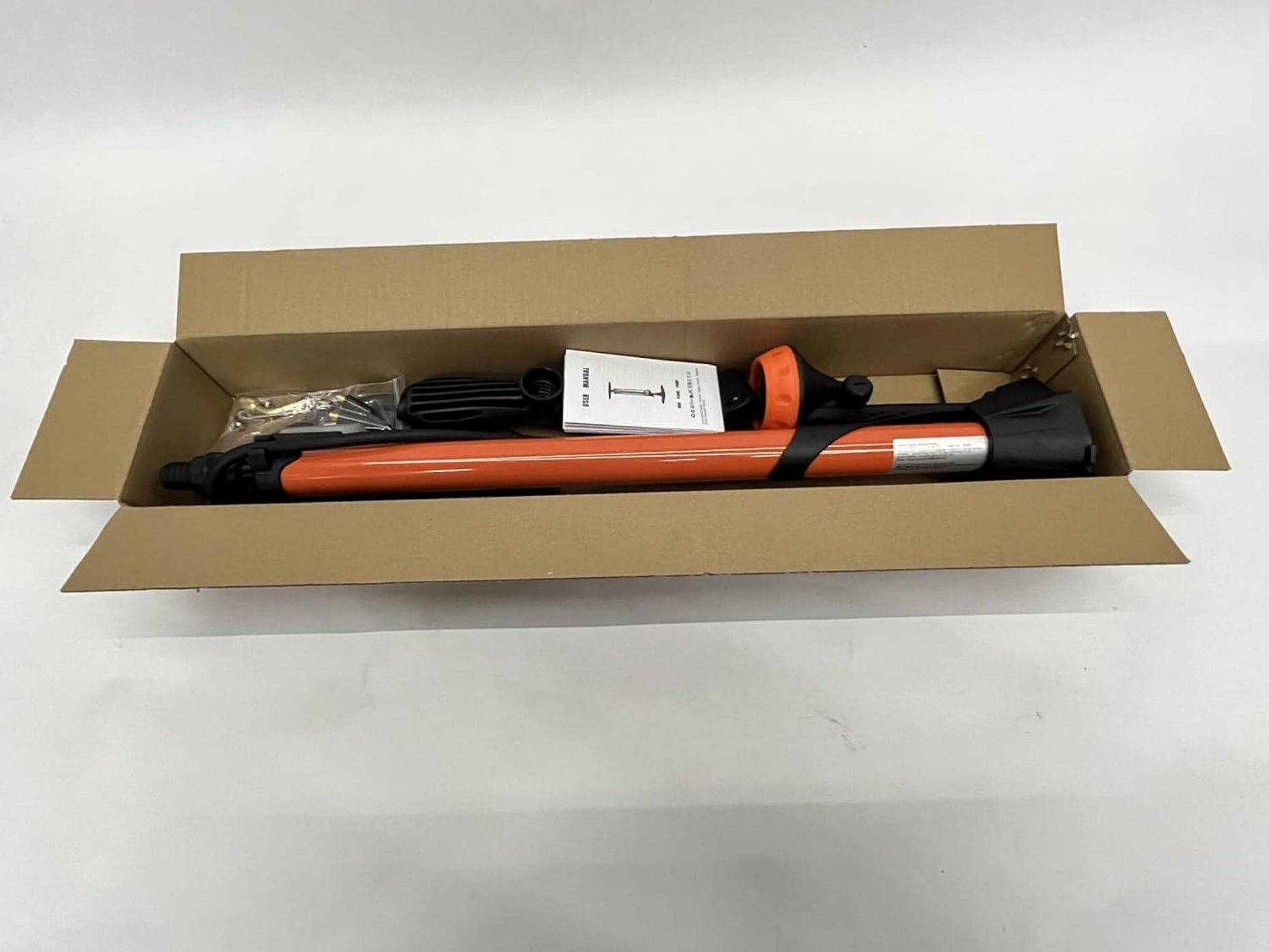Hochdruck Fahrradpumpe mit Manometer für Rennrad MTB - 160 Psi