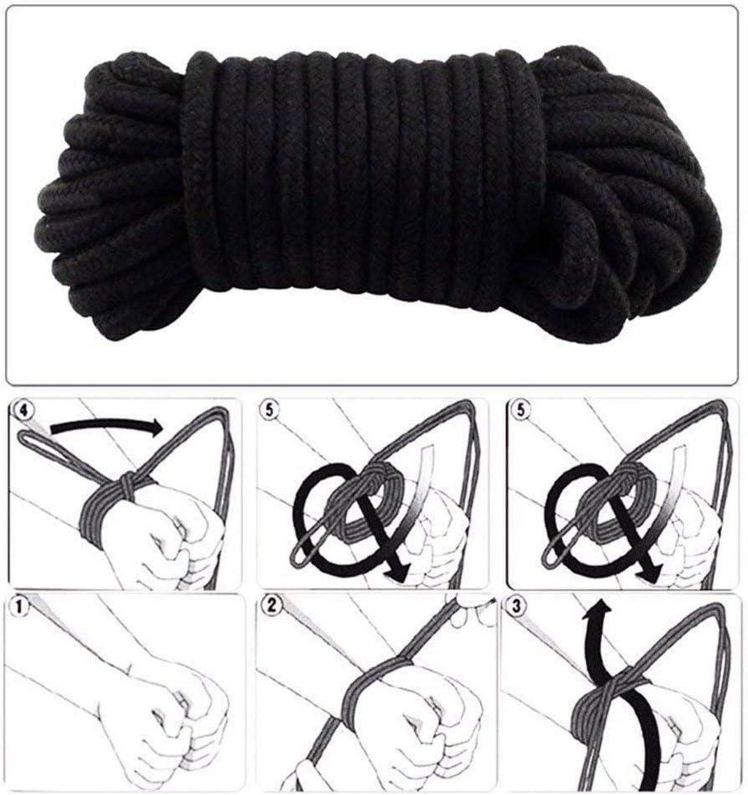 Bondage-Set BDSM 10-teilig Federpeitsche Augenmaske Handschellen