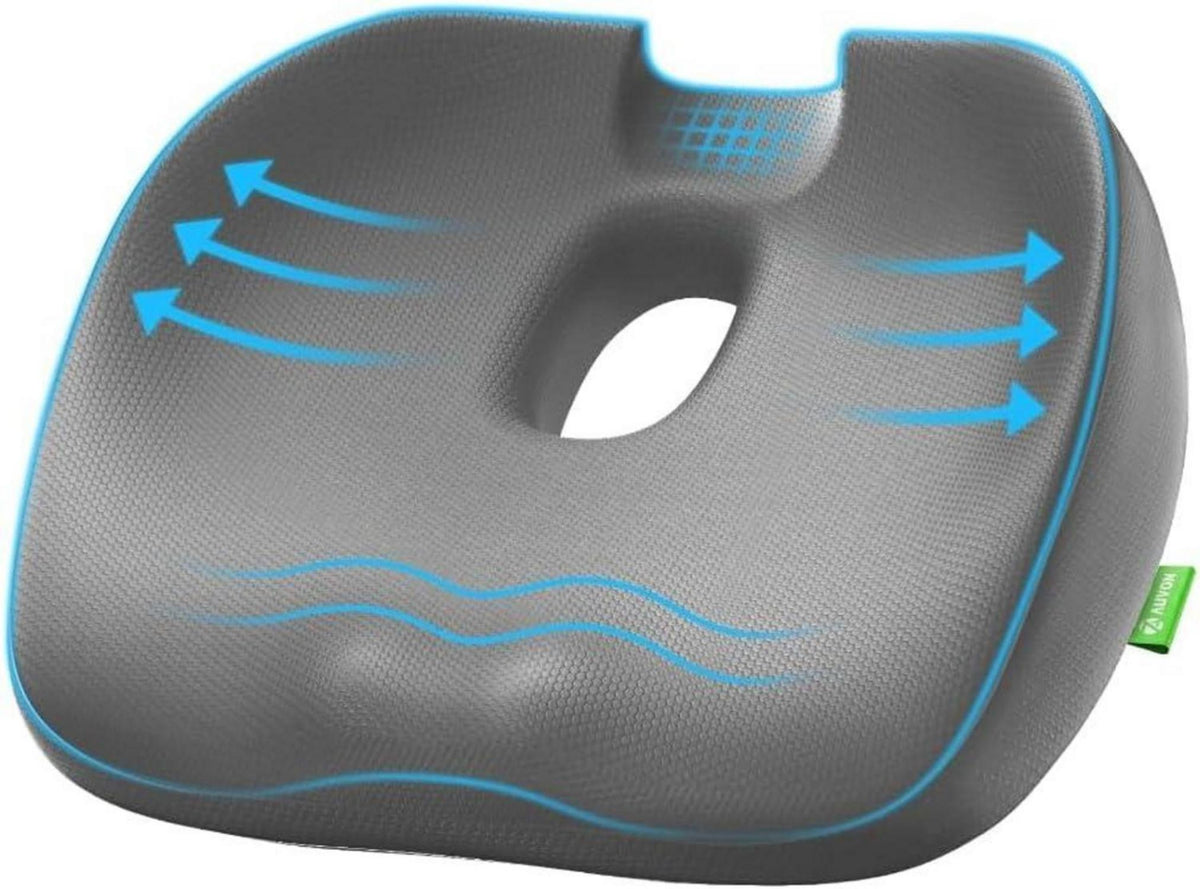 Gedächtnisschaum-Sitzkissen mit U-förmigem Design für
