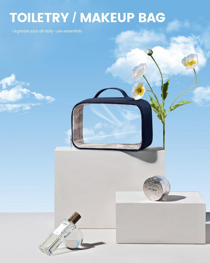 LOVEVOOK Damen Sporttasche Blau, Reisetasche Weekender mit KulturtascheSchuhfach & Nassfach, Wasserdicht Carry on Bag