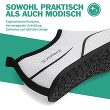 Wasserschuhe Schnell Trocknend Rutschfest für Damen und Herren Weiß