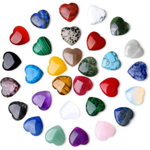 30 Herz Kristall Heilsteine Sets Meditation Chakra Geschenk