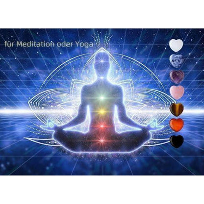 30 Herz Kristall Heilsteine Sets Meditation Chakra Geschenk