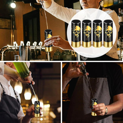 Totenkopf-Schnapsgläser Kunststoff Hochzeit Geburtstag Party 12 GA