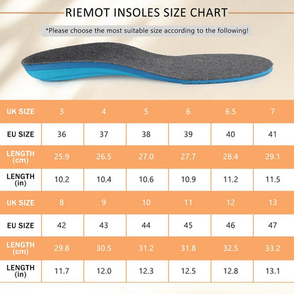 Sport Komfort Einlegesohlen Arch Support Dämpfung Gr.36-47