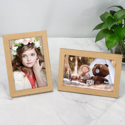 Kollyseek 20er Set Bilderrahmen 10x15 cm MDF Holz Acrylglas
