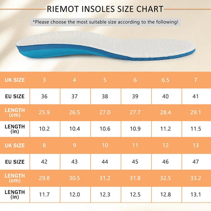 Sport Einlegesohlen Herren Damen - Arch Support Laufschuhe Atmungsaktiv