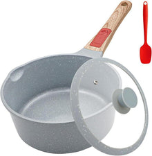 Keramik Stielkasserolle 20 cm mit Antihaftbeschichtung