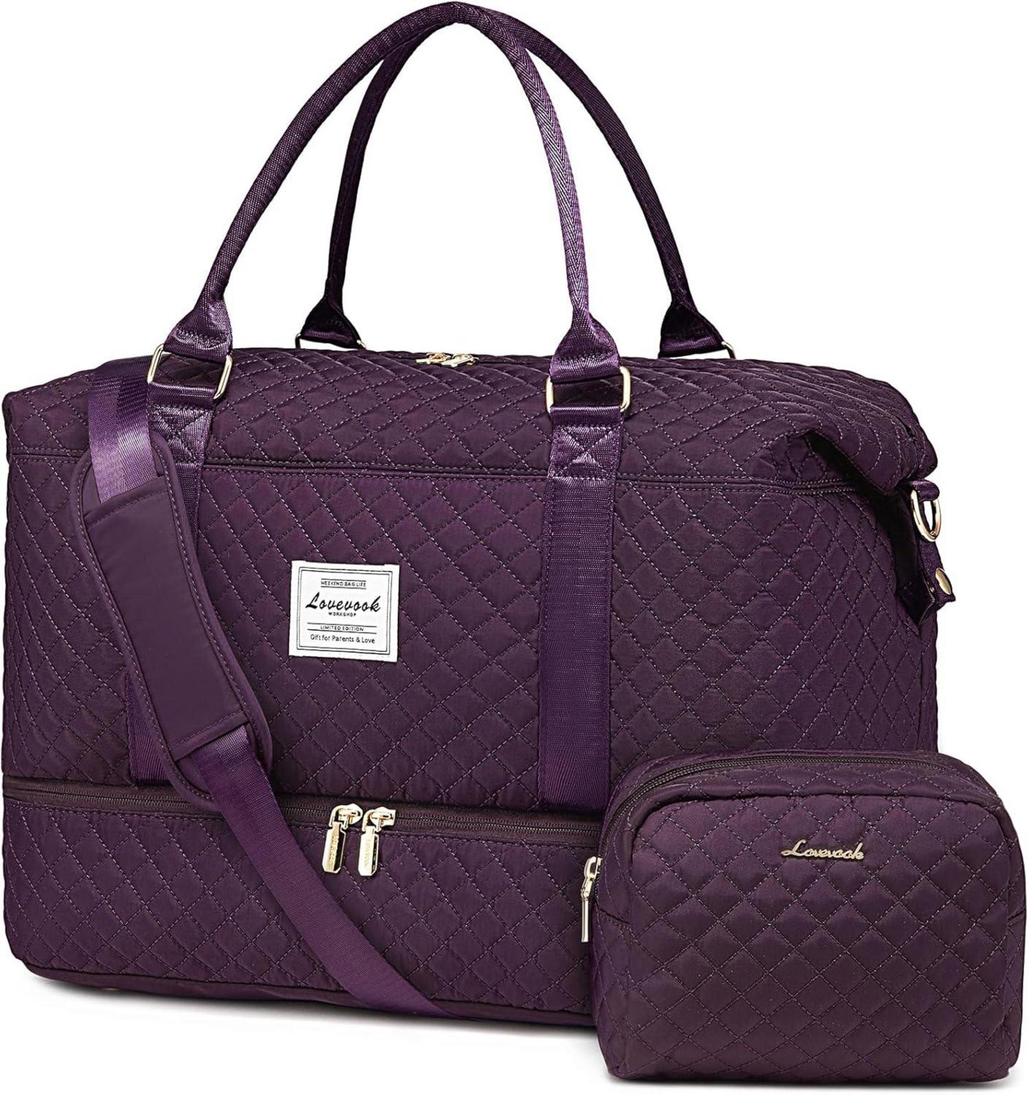 Reisetasche Handgepäck Flugzeug Tasche mit Schuhfach Nassfach