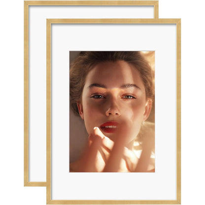Egofine A3 Aluminum Picture Frame Display 2 Pack Rose Gold