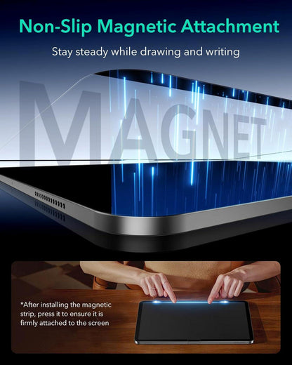 Magnetische Schutzfolie iPad Air 11 Zoll 2024 Schreiben Zeichnen Papier Feel