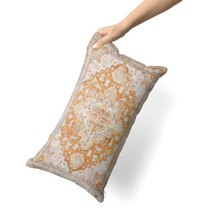 Boho Kissenbezüge 2er Set Gelb Antik Vintage 30x50 cm