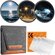 82mm Sternfilter Set 4/6/8 Punkte für Sternenlichteffekte