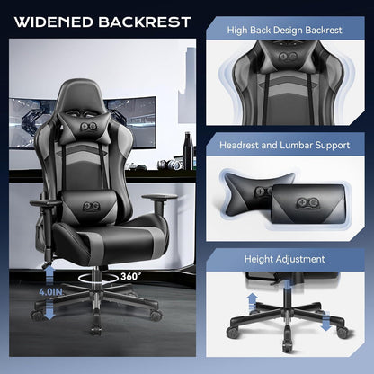 OneGame Gaming Chair Ergonomisch Höhenverstellbarer Racingsessel
