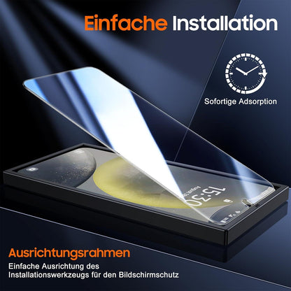 Schutzfolie Samsung Galaxy S24 Plus 3 Stück Panzerglas Anti-Kratzer HD-Klar